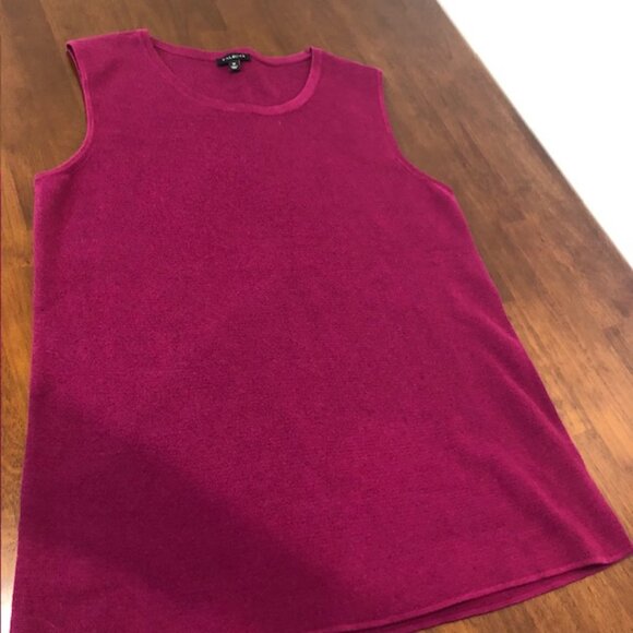 Talbots Shell Tank Top Pink Size M Pre-Owned. - Picture 3 of 13